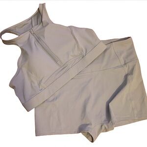 Fabletics High-Waisted Swim Set Large